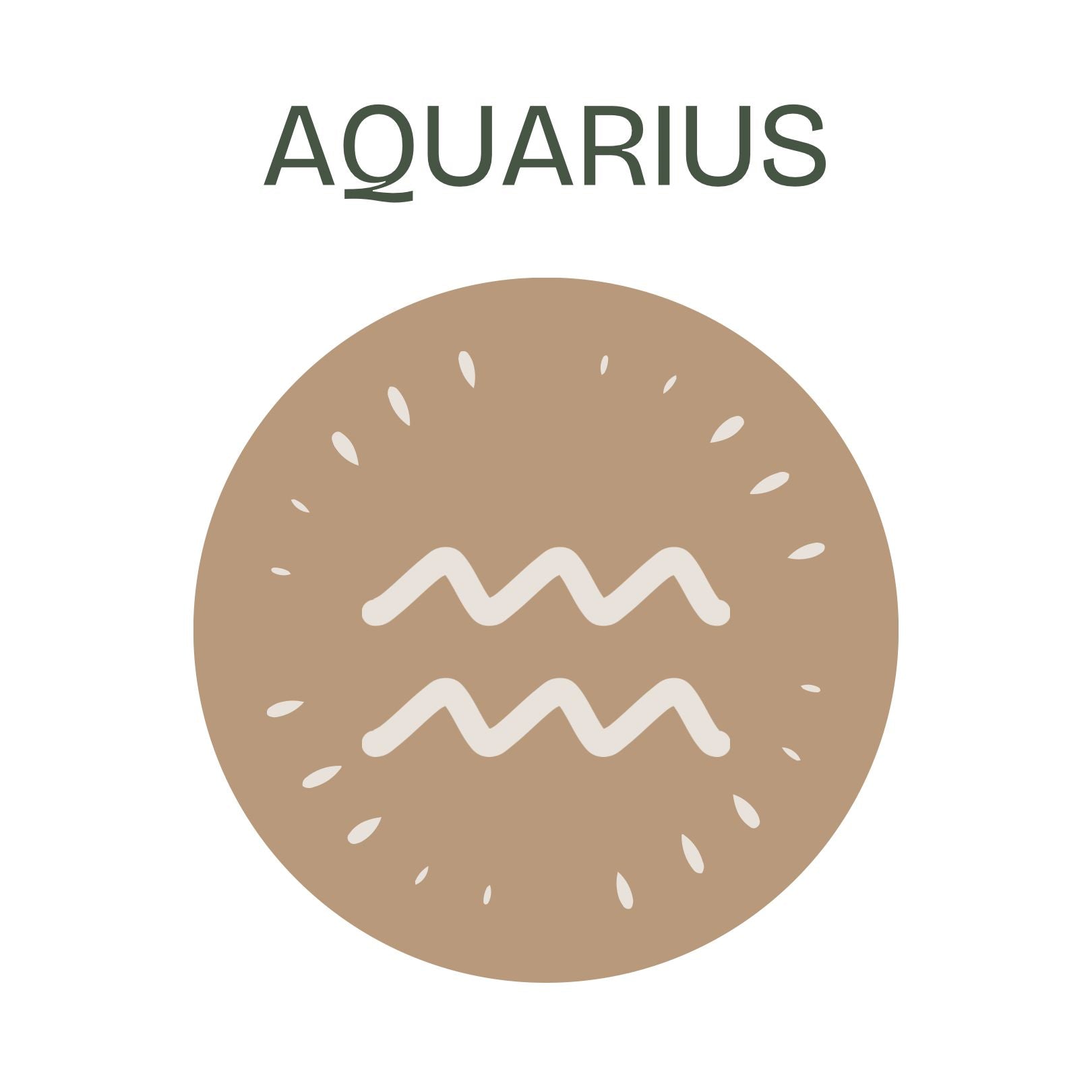 100% Beeswax Aquarius Candle