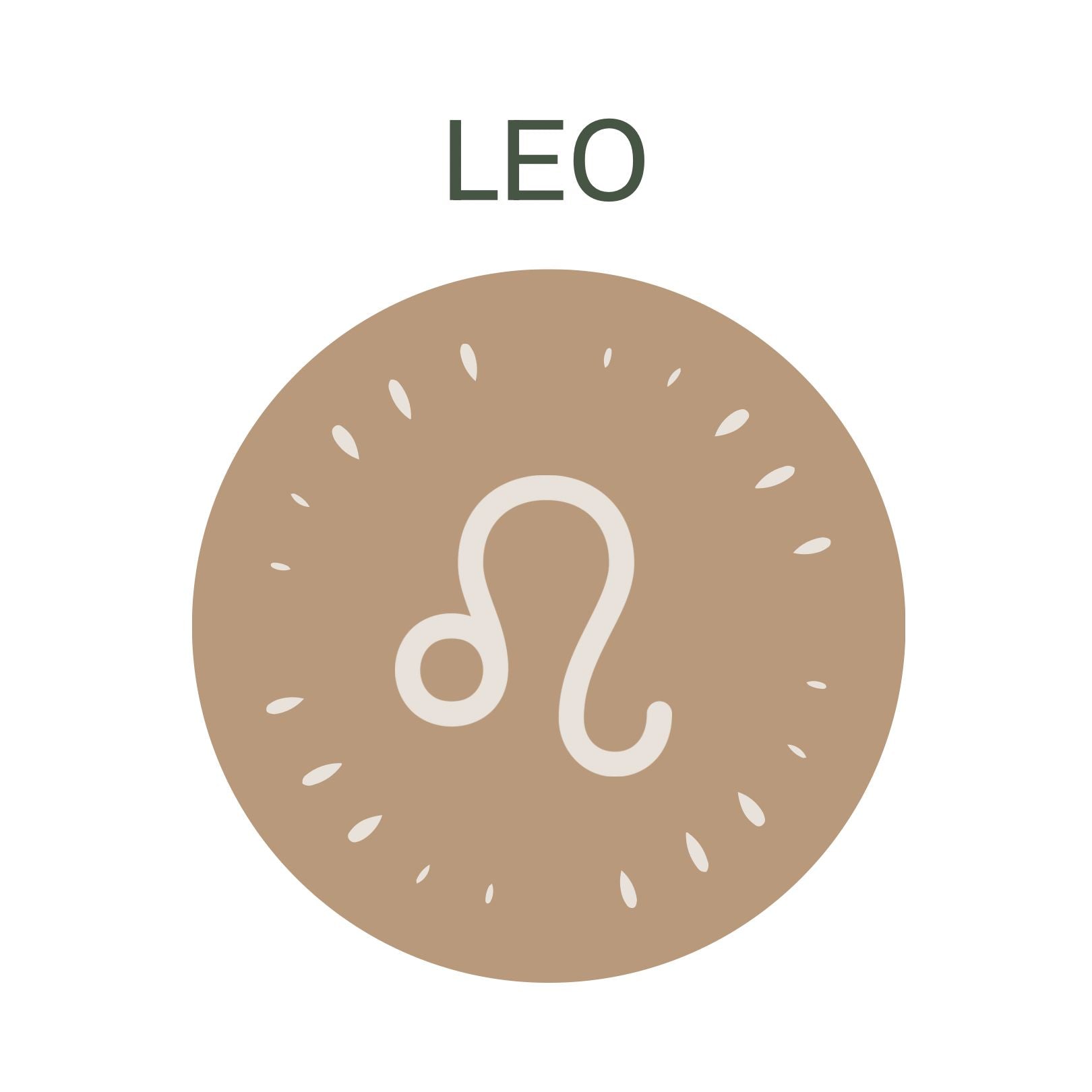 100% Beeswax Leo Candle