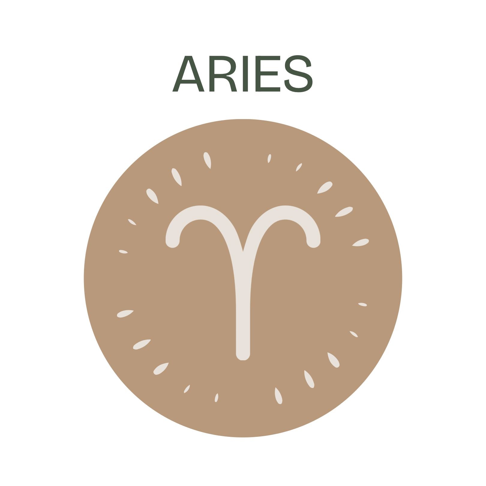 100% Beeswax Aries Candle